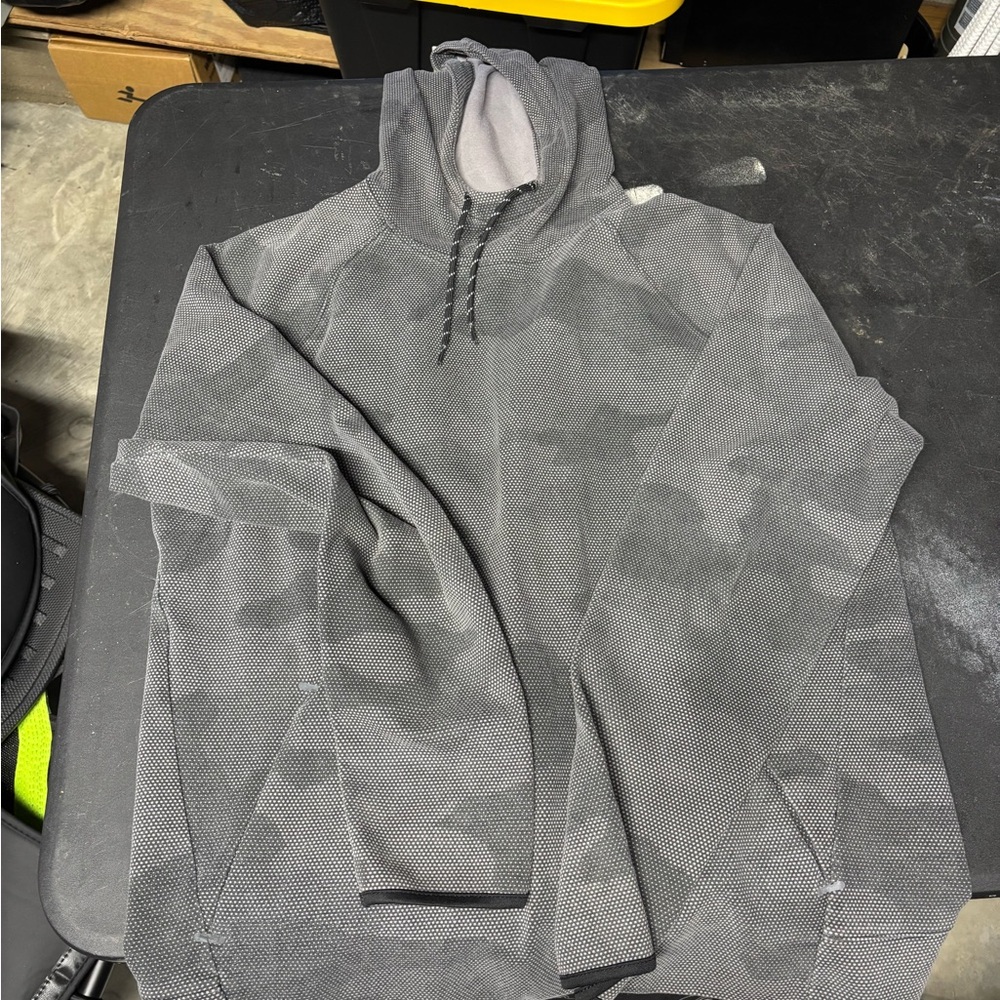 Gray Camouflage Hoodie